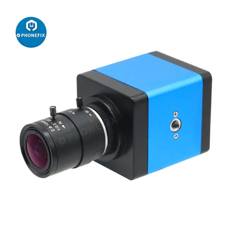 1080p HDMI VGA Camera 2.8-12mm Lens Industry Digital Webcam