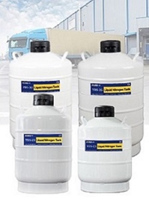 细胞储存液氮容器_低温生物罐