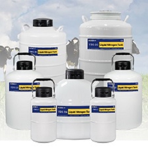 细胞储存液氮容器_低温生物罐