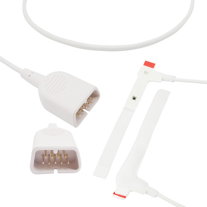 A1411-SN07 Nihon Kohden Compatible Neonatal Disposable SpO2 Sensor with 90cm Cable DB9(9pin)