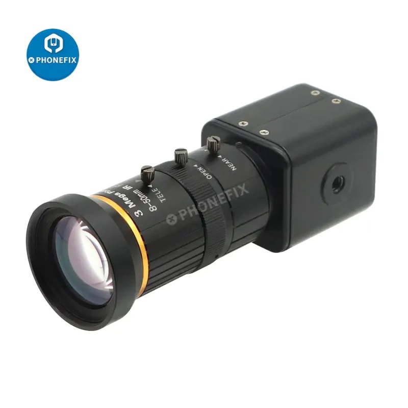 2.0MP 1080p Live Stream Camera 8.0-50mm Lens Webcam 