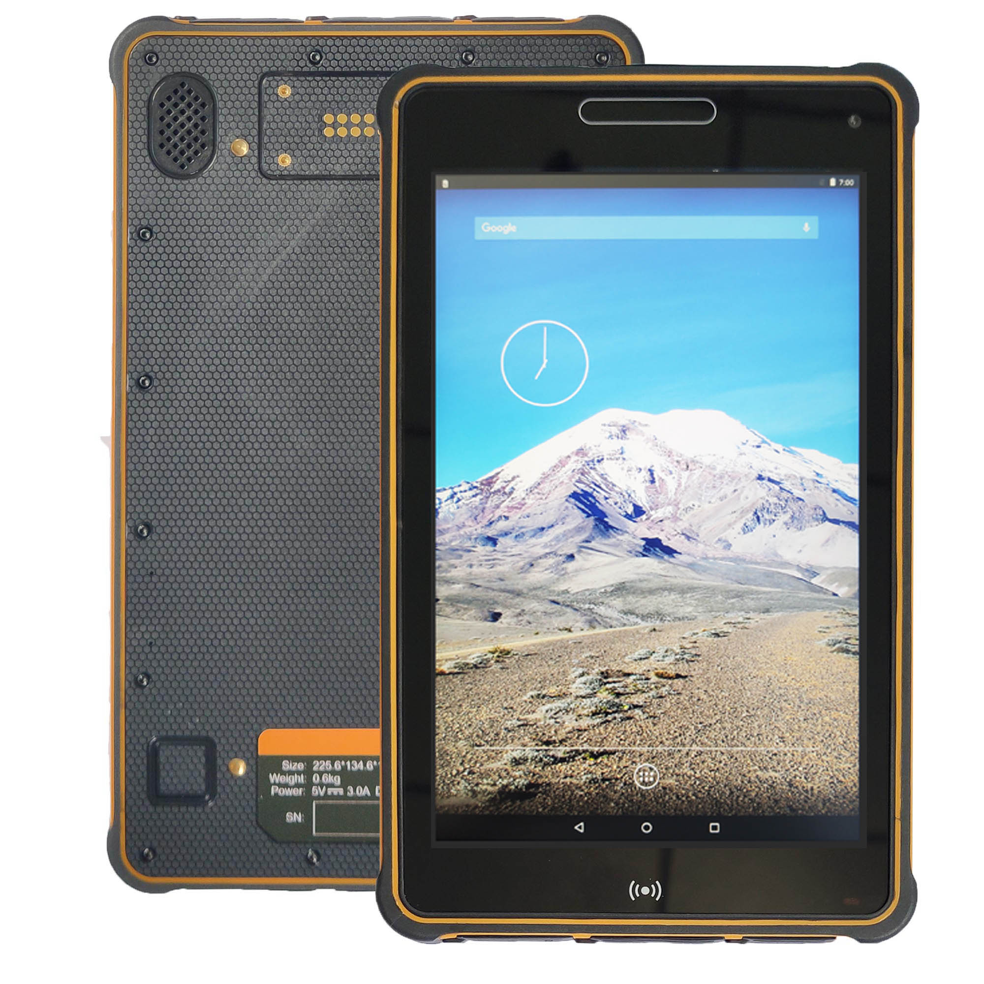 X80 8 Inch Android or Windows Rugged Tablet PC with Barcode