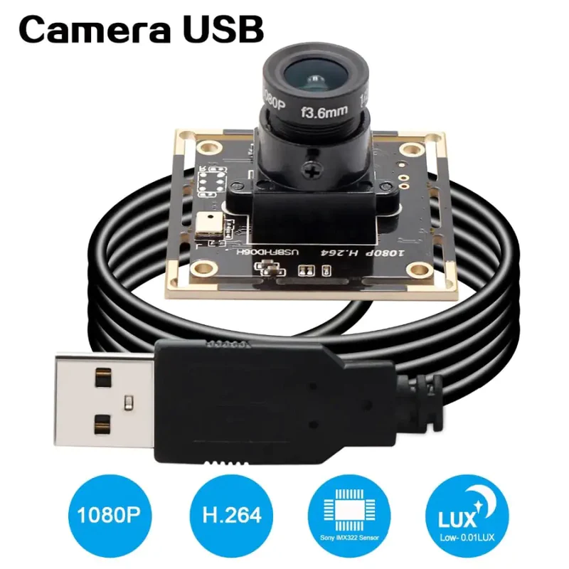 SONY CMOS USB Camera Module Support CCTV Audio PCB Board