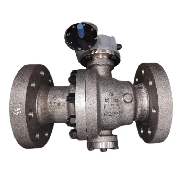 ASTM A352 LCC Trunnion Mounted Ball Valve