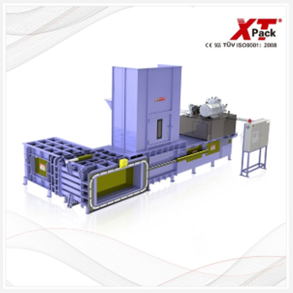 XTR- 1250W15075-75 Large-Sized Full Automatic Two Ram Balers