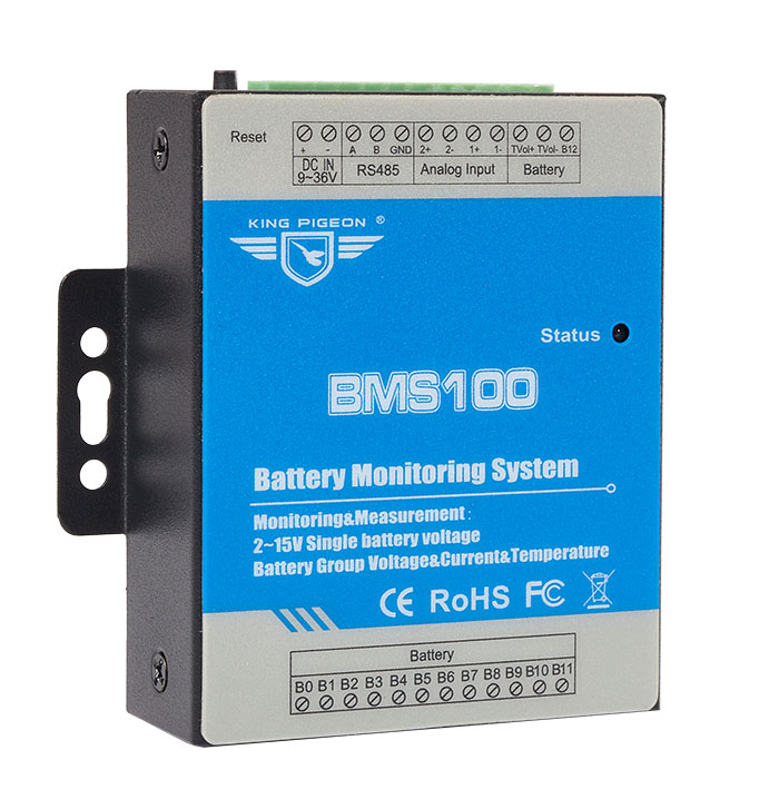9-36V DC MODBUS-RTU communication Battery Monitoring Module BMS100