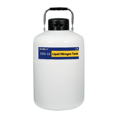 10L liquid nitrogen container 50mm caliber artificial insemination dewar bottle price