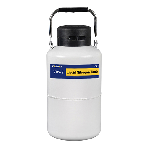 KGSQ liquid nitrogen tank frozen bovine semen 3L Dewar cryogenic tank