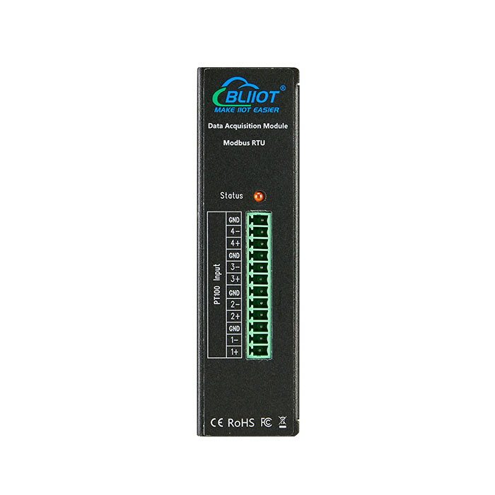 Multiple channel thermocouple input with 16 Bit AD remote data acquisition module 