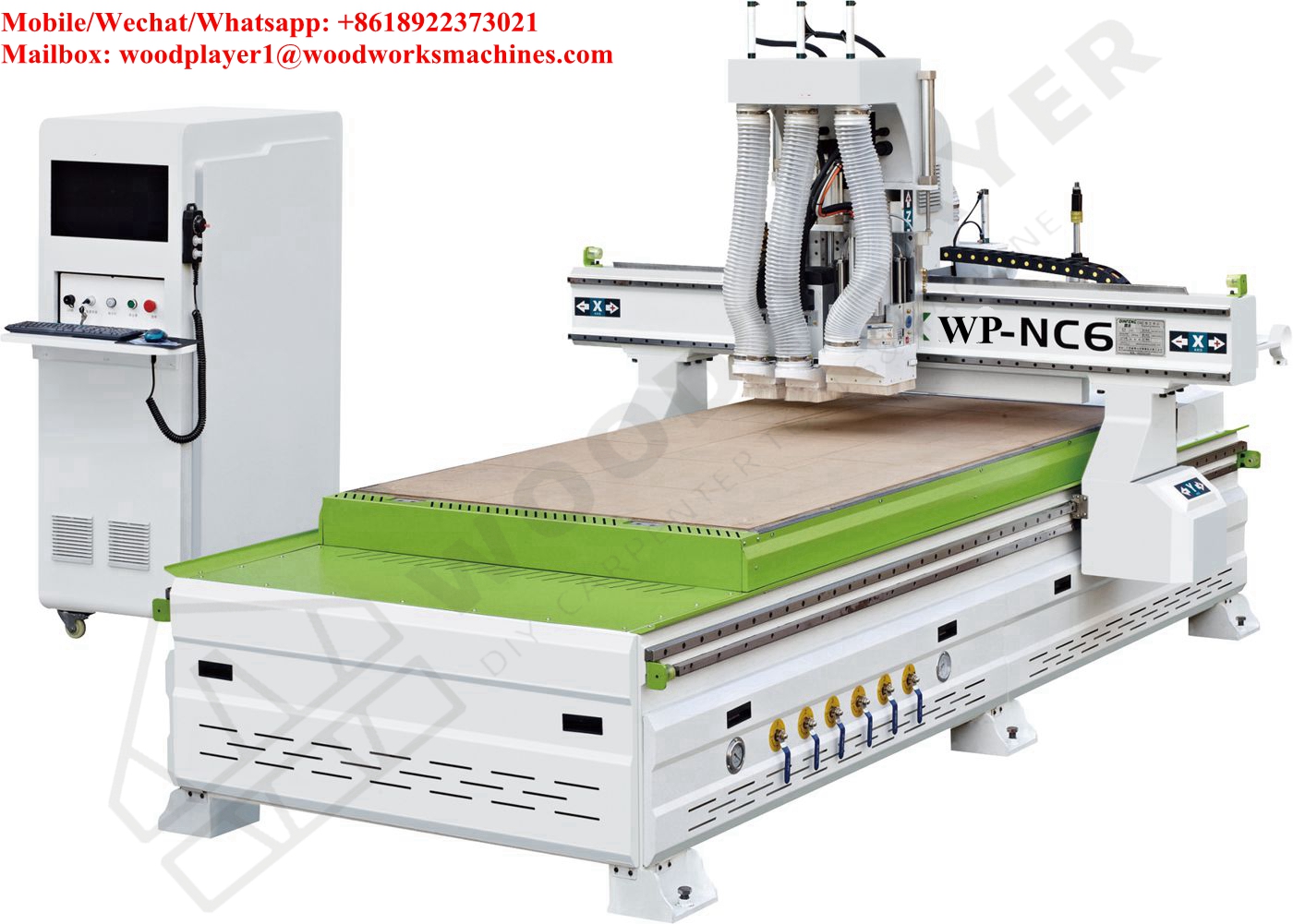 WP-NC6 CNC Cutting Center Woodworking Machinery