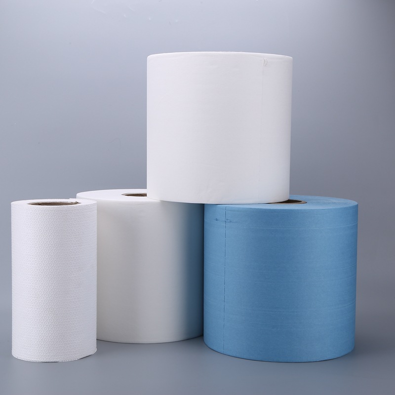 Industrial wiping paper multifunctional strong absorbent oil white dust-free cloth anti-static cleaning Dust-free paper
