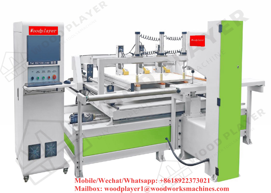 WP1215 CNC Solid Wood Cutting Machine With Milling Cutter Woodworking Machinery