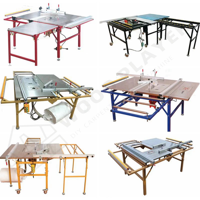Different Models Upgraded Saw Tables For Woodworking