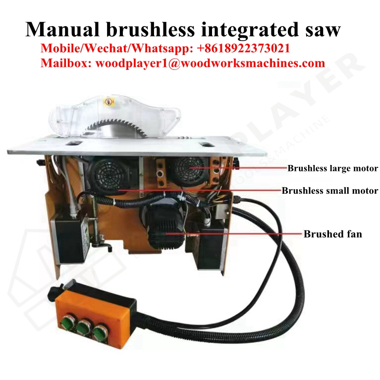 Manual Brushless Integrated Saw For Woodworking