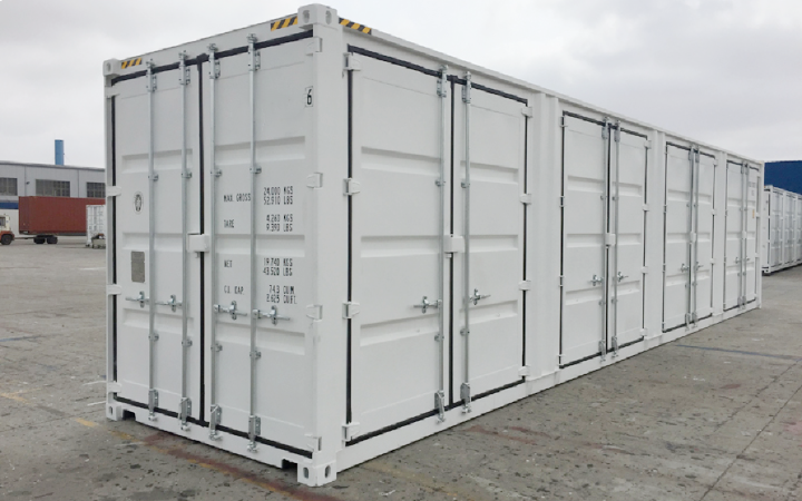 40' FT Open Side Container