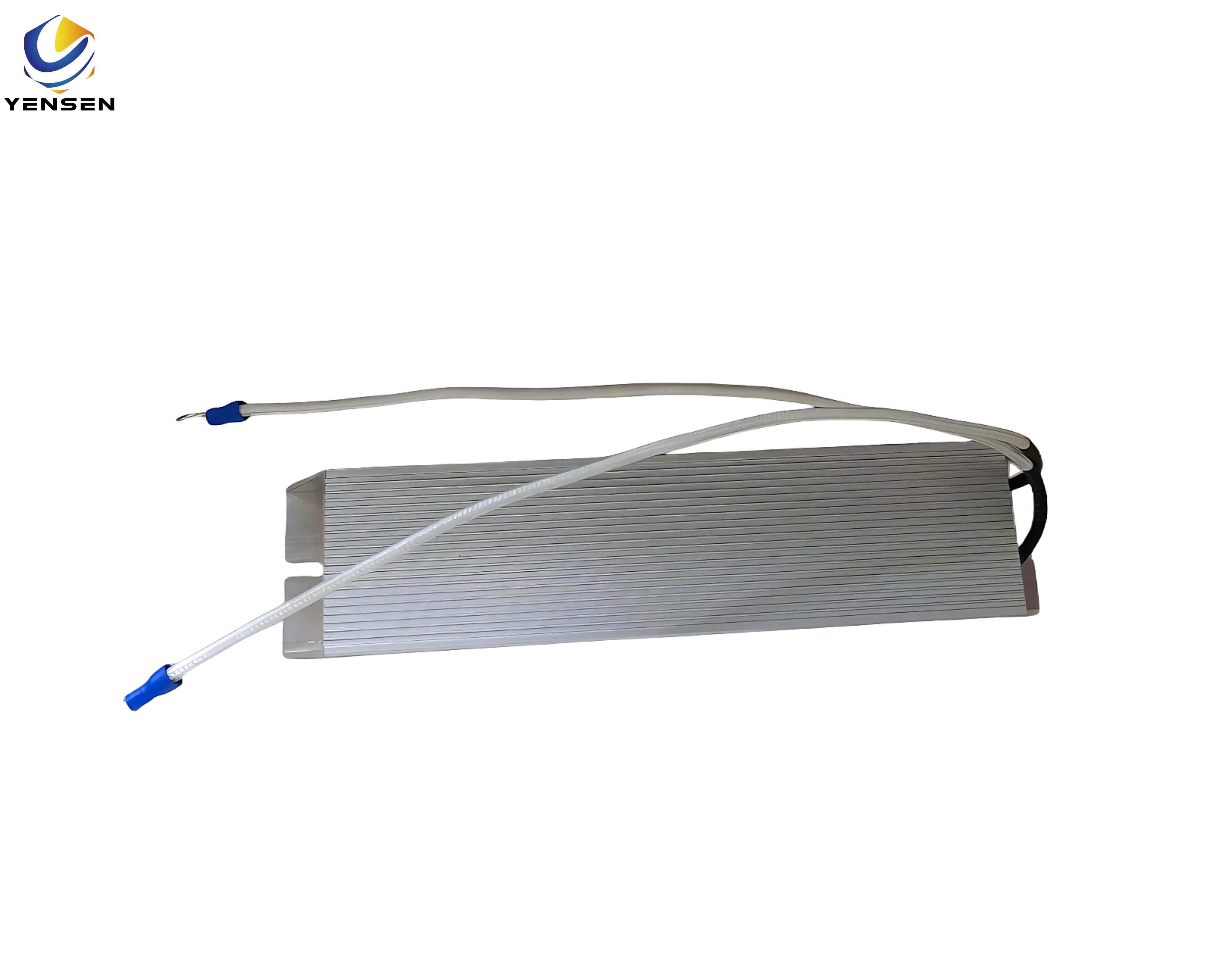 Trapezium Aluminum Housing 400W Dynamic Braking Non-Inductive Resistor for Servo and Inverter