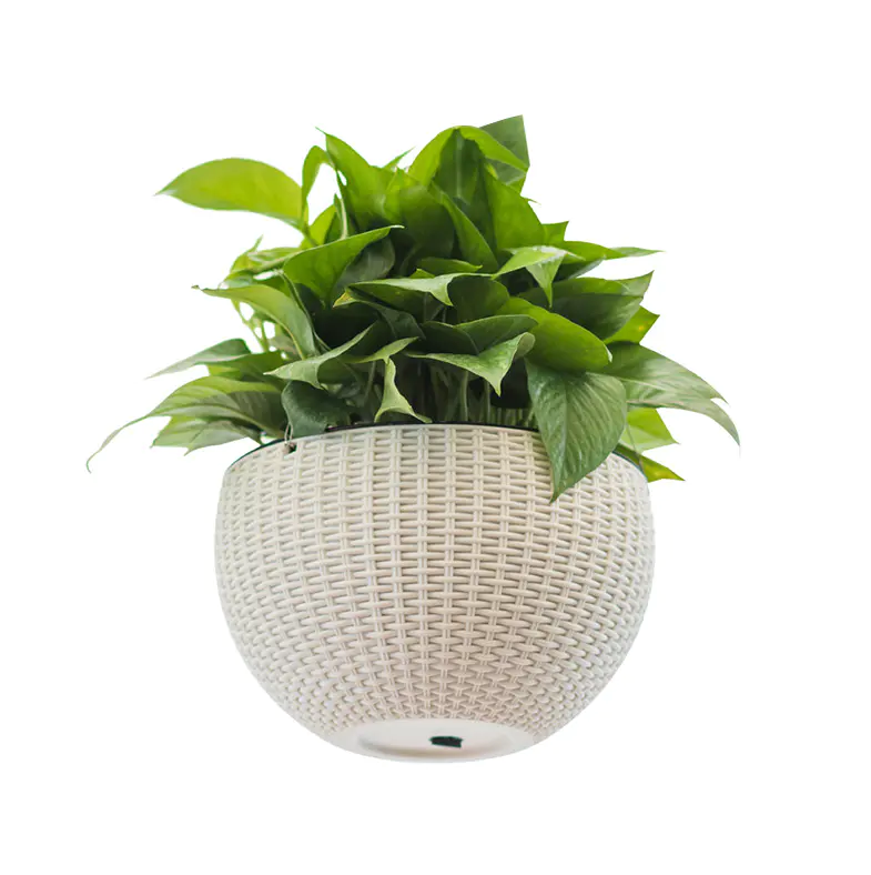 Can imitation rattan weaving flower pots be used indoors and outdoors?