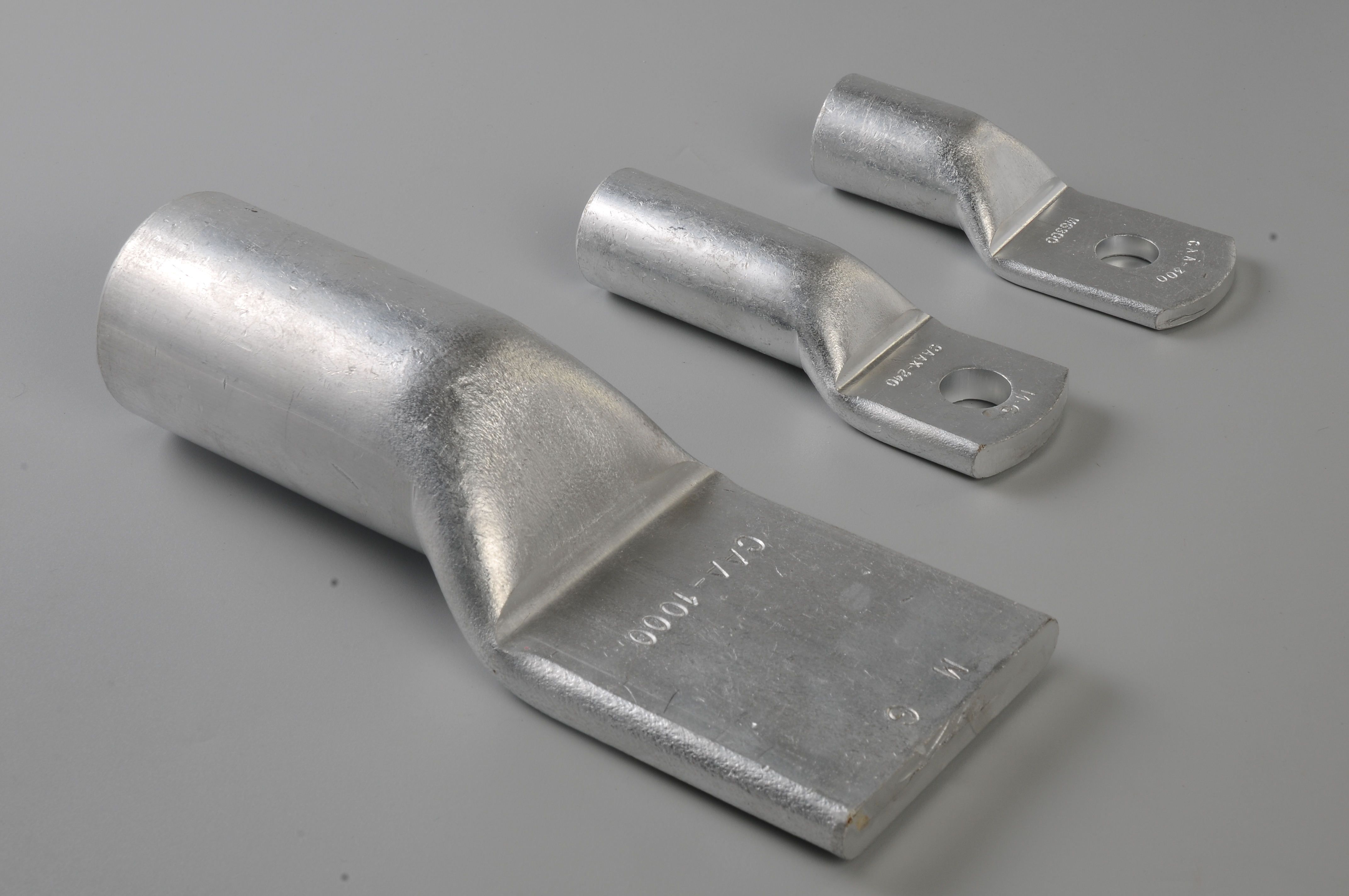 Aluminum Long Barrel Stud Tabular Terminal Ends