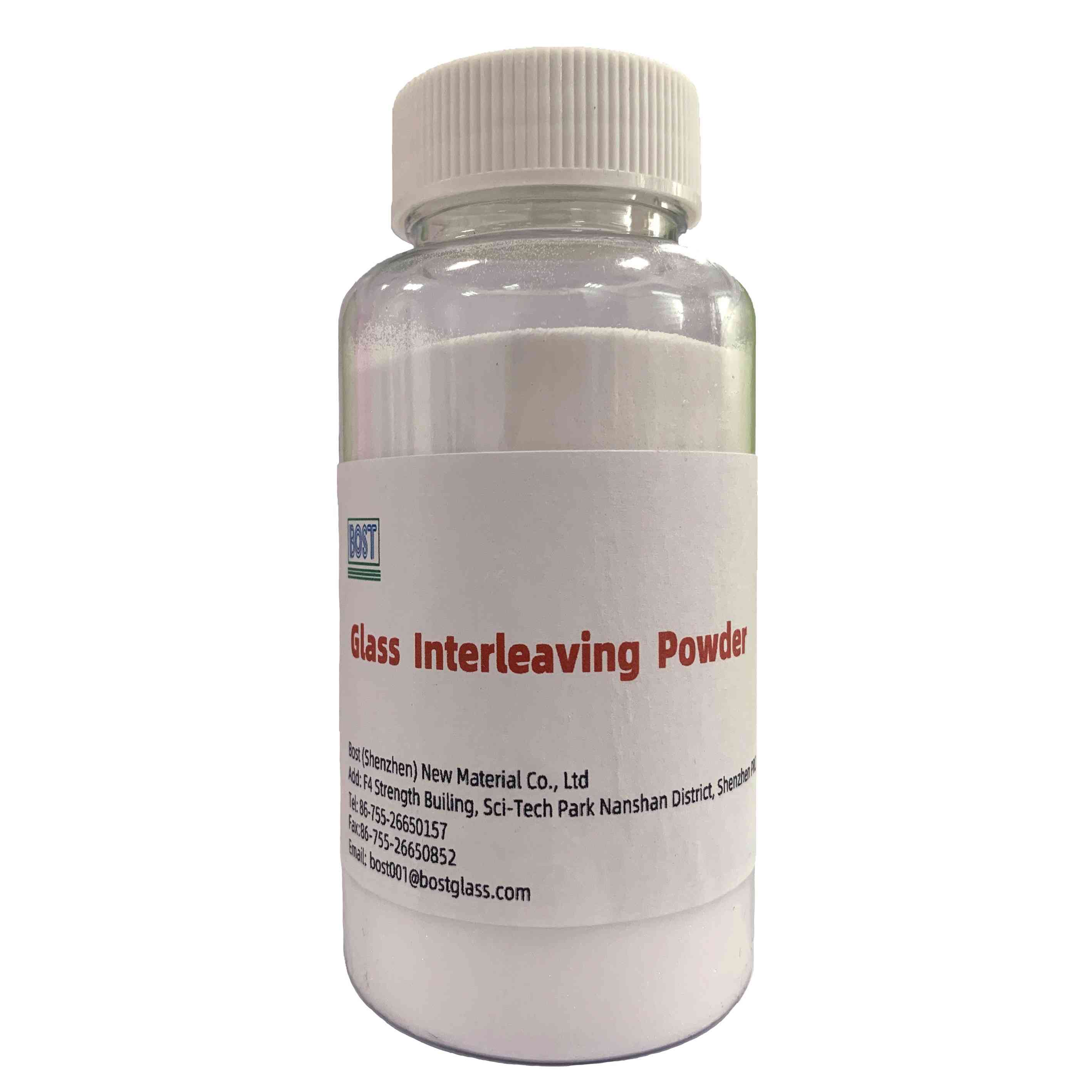 Glass anti-stain interleaving powders/Lucor powder