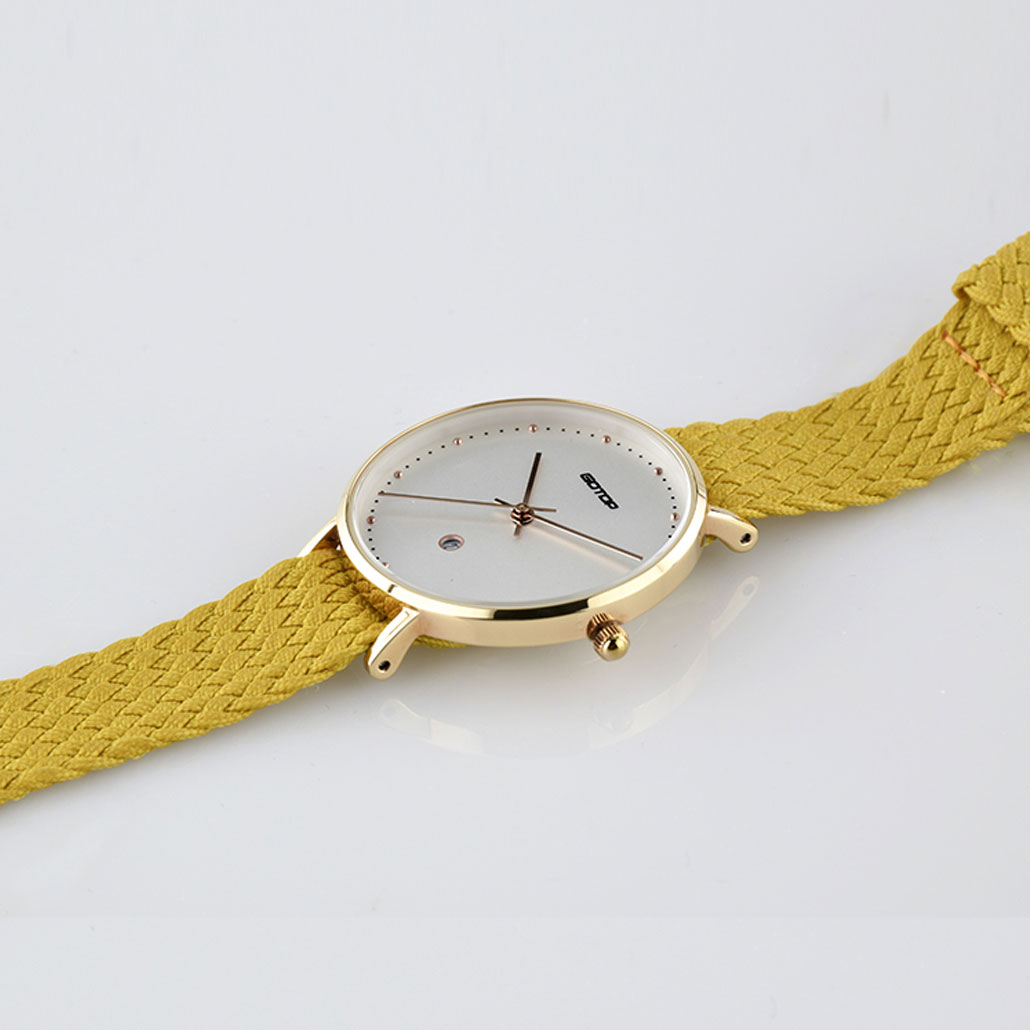 FEATURES OF PW794 ROSE GOLD WOMEN'S WATCH WITH YELLOW STRAP
