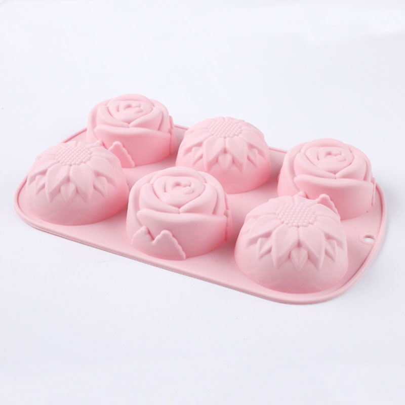 Silicone Rose Cake Mold
