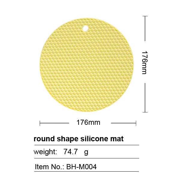 Round Silicone Placemats
