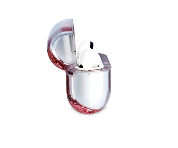 Clear Colorful Glitter Quicksand AirPods Pro 2th Case