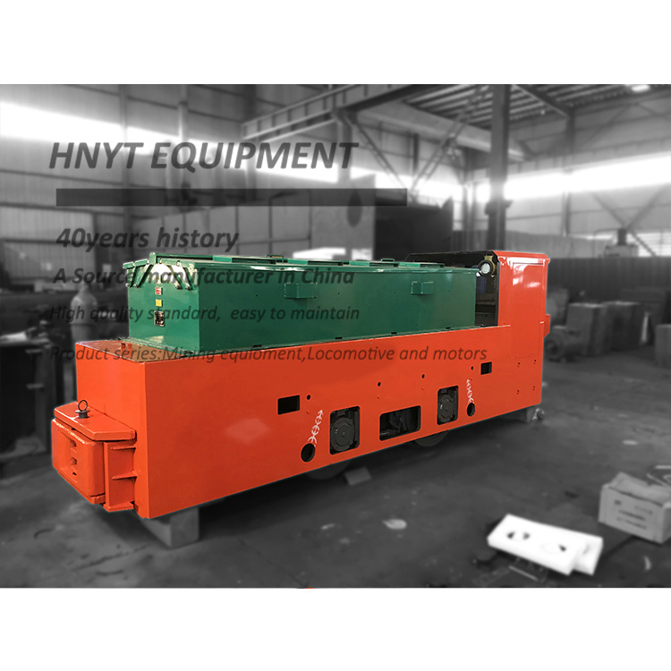 12 Ton Mining Lithium Battery Locomotive for Gold Mine