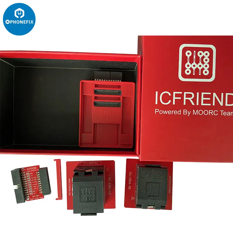ICFriend ICS-UFS 3 in 1 Support UFS BGA95/153/254 Set With JTAG Plus Box