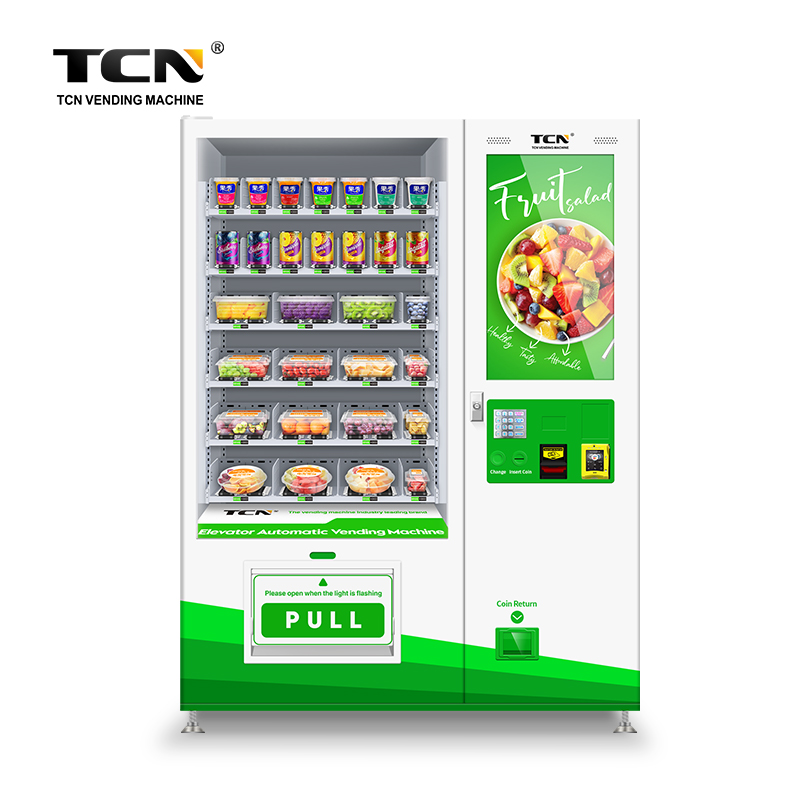 TCN Automatic Elevator Vending Machine For Fresh Food And Vegetable Vending Machine