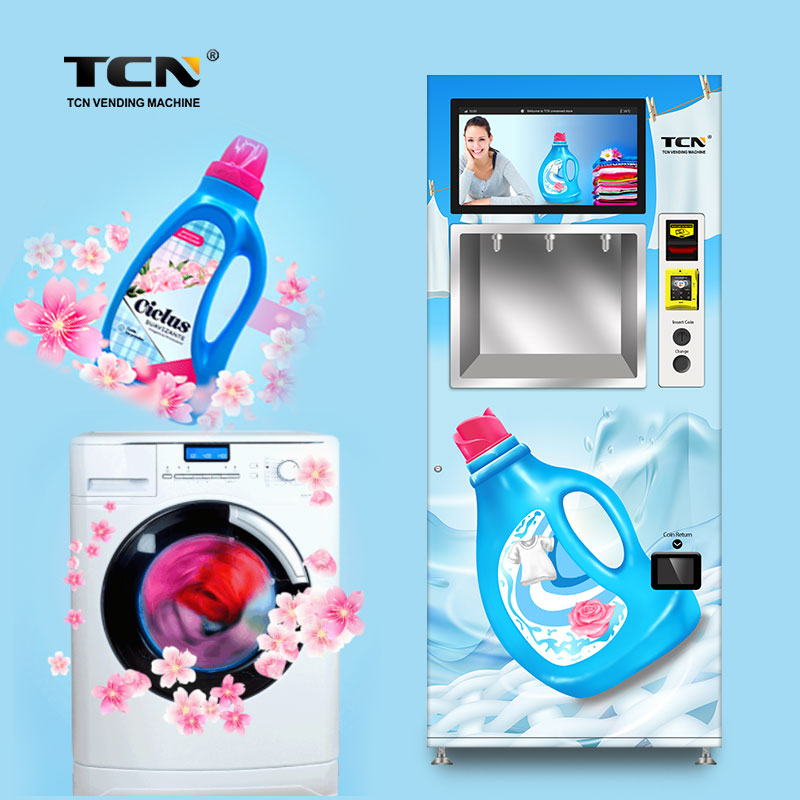 TCN Liquid Detergent Vending Machine Liquid Dispensing Vending Machine Detergent Liquid Vending Machine