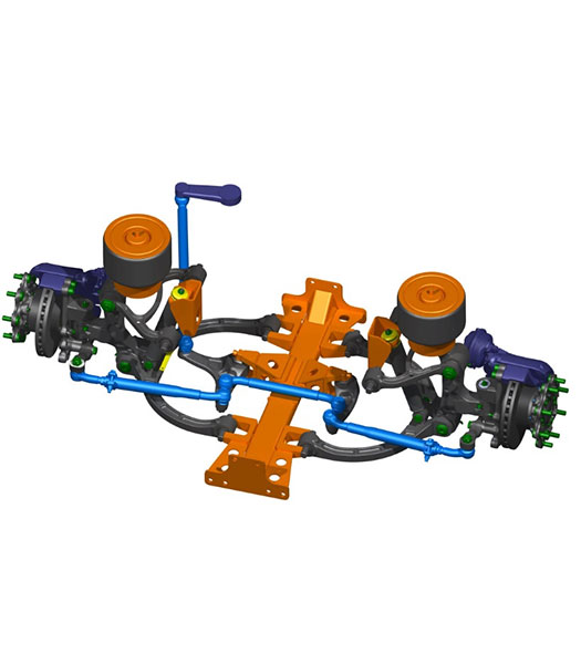 Independent Air Suspension for 7-10m Bus System