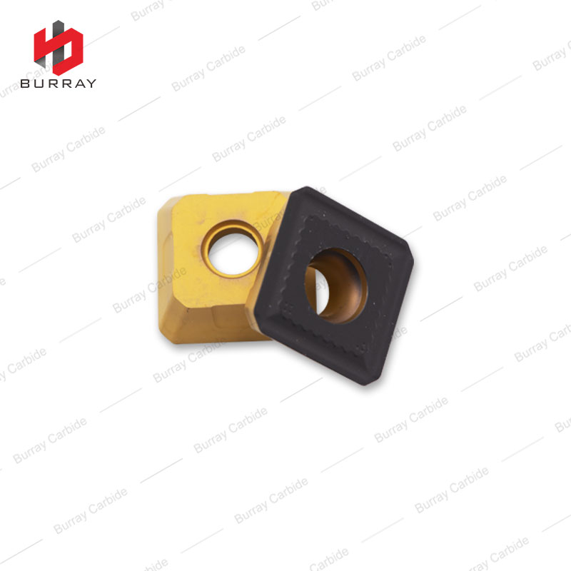 R245-18T6M-PM Carbide Milling Insert with Bi-color CVD Coated