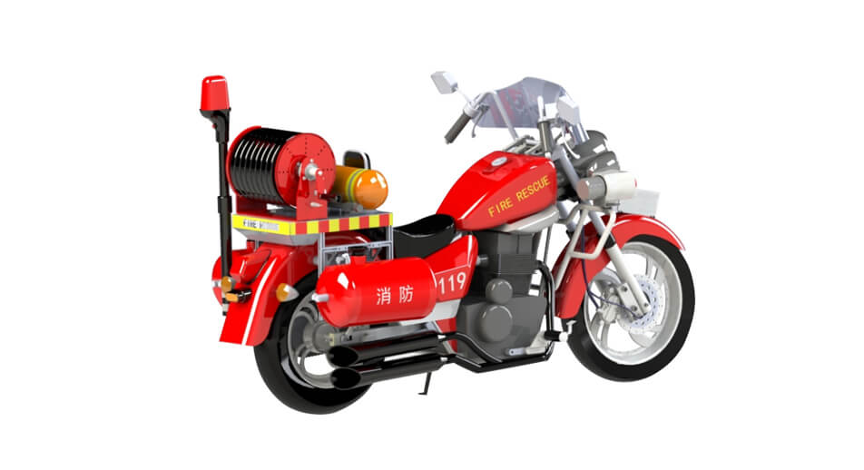 Fire Fighting Motorcycle
