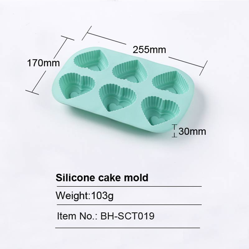 Silicone Heart Cake Mold