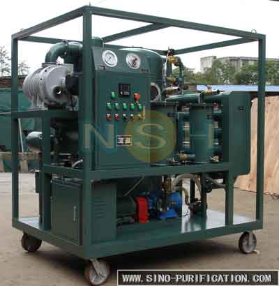 Single-Stage Vacuum Transformer Oil Purifier