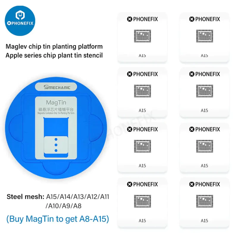 Mechanic MagTin Tin Planting Platform For iPhone Huawei Qualcomm