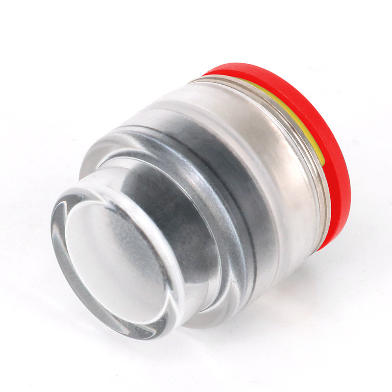 8/6mm Microduct Coupler Air Push in Transparent Fittings for Sale Microduct Lock Clips