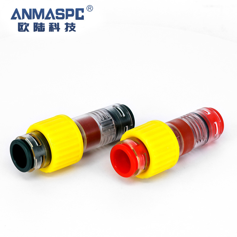 Fiber Optic Cable 3mm-18mm Micro Duct Straight Connector