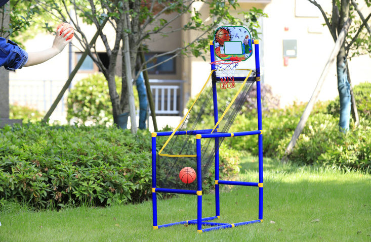 Plastic Mini Basketball Arcade Game