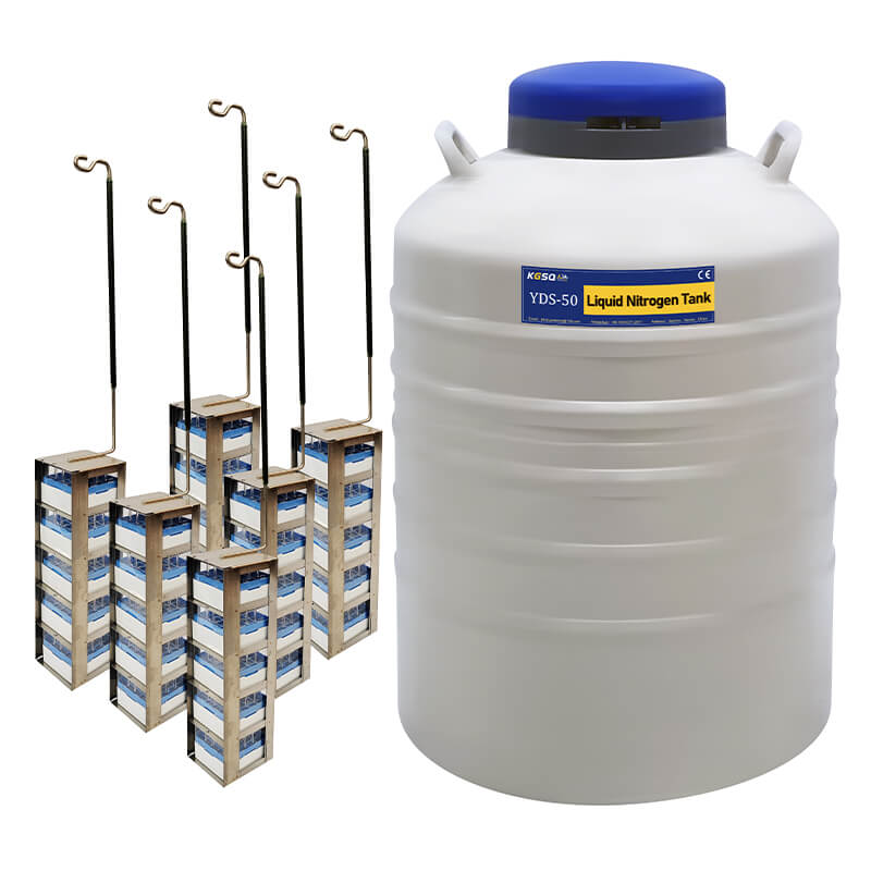 Резервуар для хранения жидкого азота_Криогенный баллон с жидким азотом KGSQ
