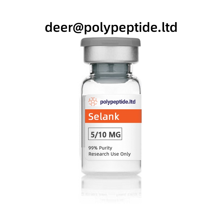 Buy high quality factory bulk nootropic peptide Selank powder injection price for sale.