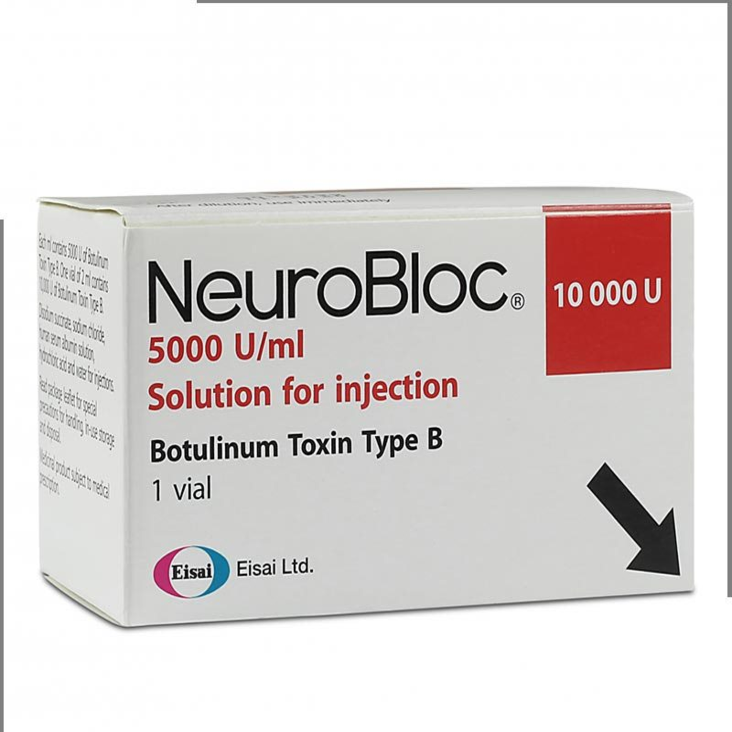 Neurobloc Botulinum Toxin Type B 5000U Injection