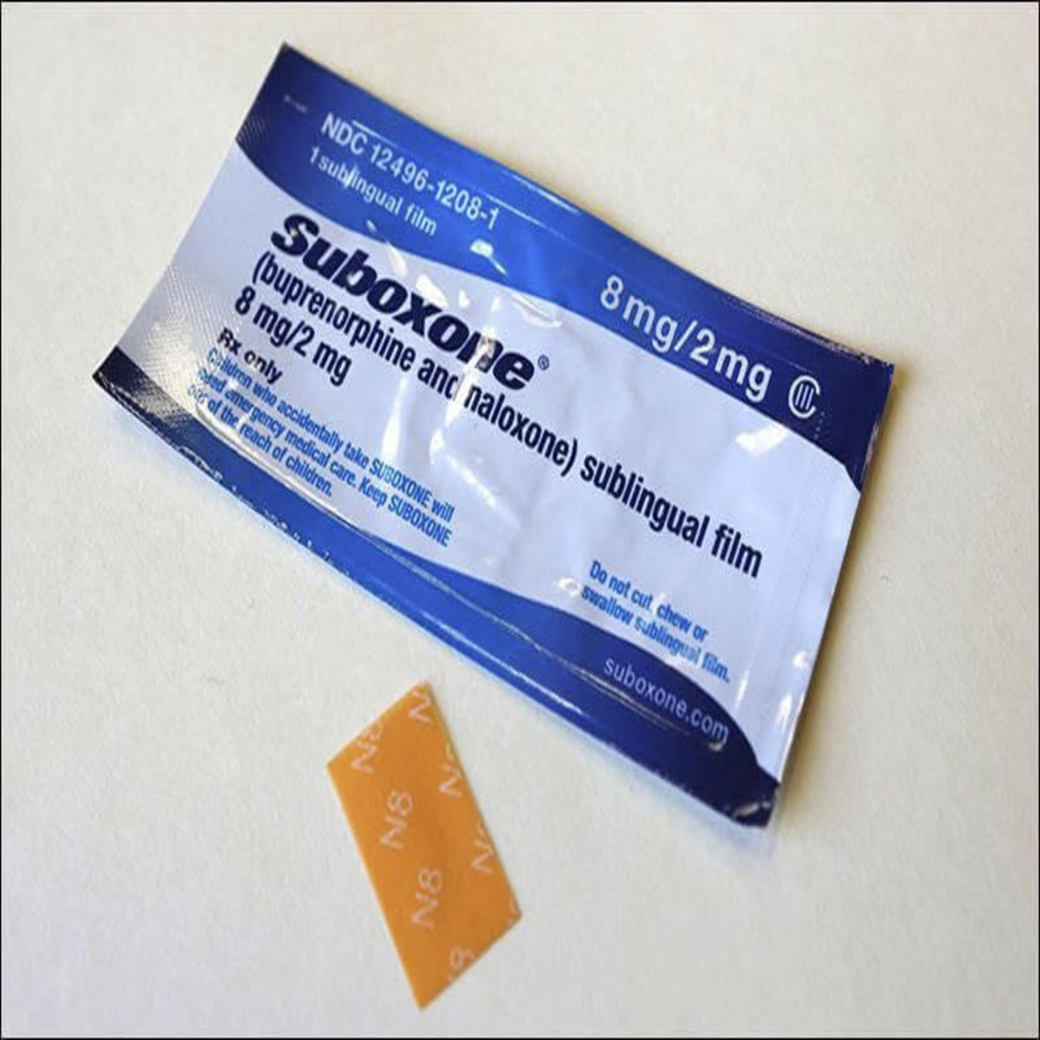 Buprenorphine and Naloxone 8mg Tablets