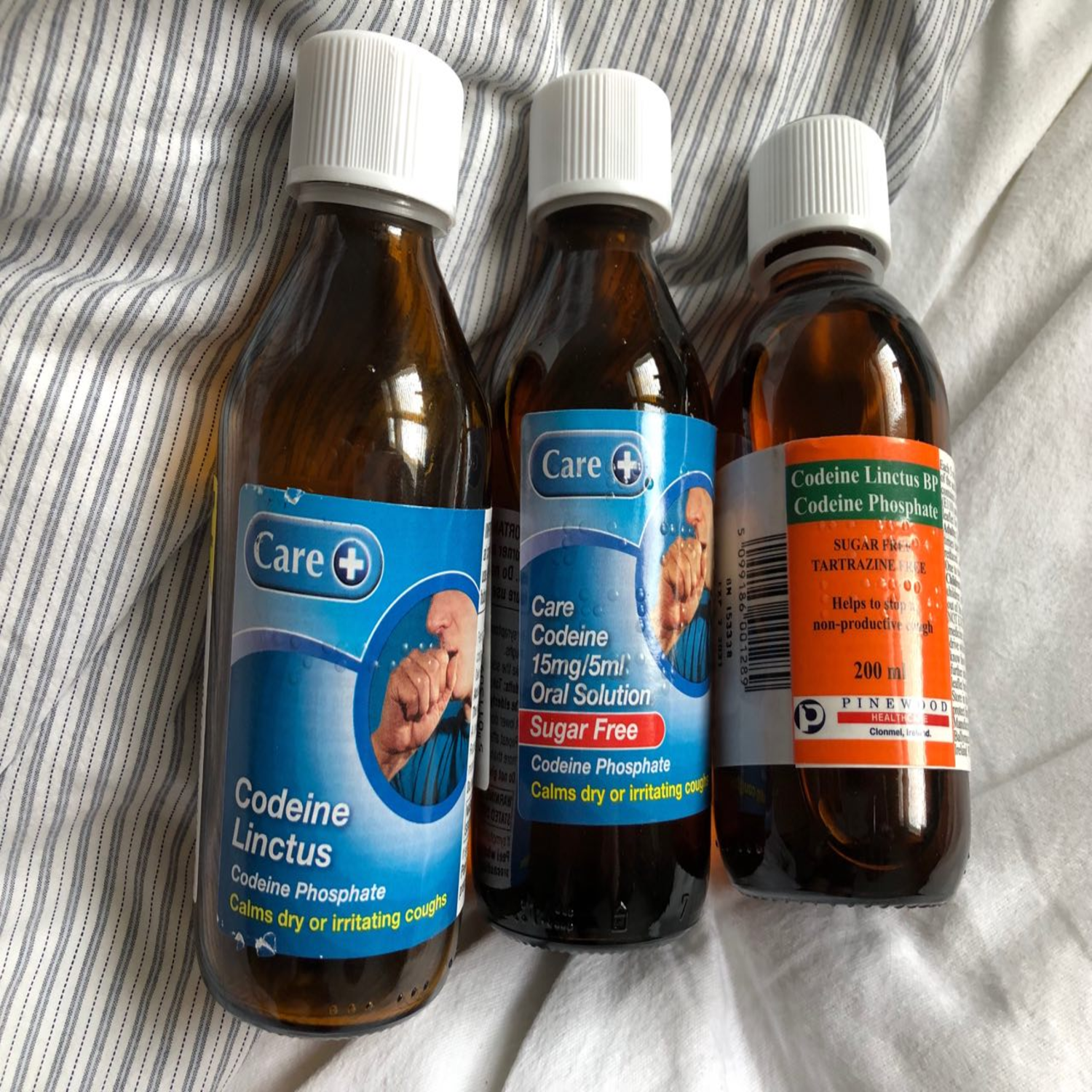 Codeine Linctus Cough Syrup Care+
