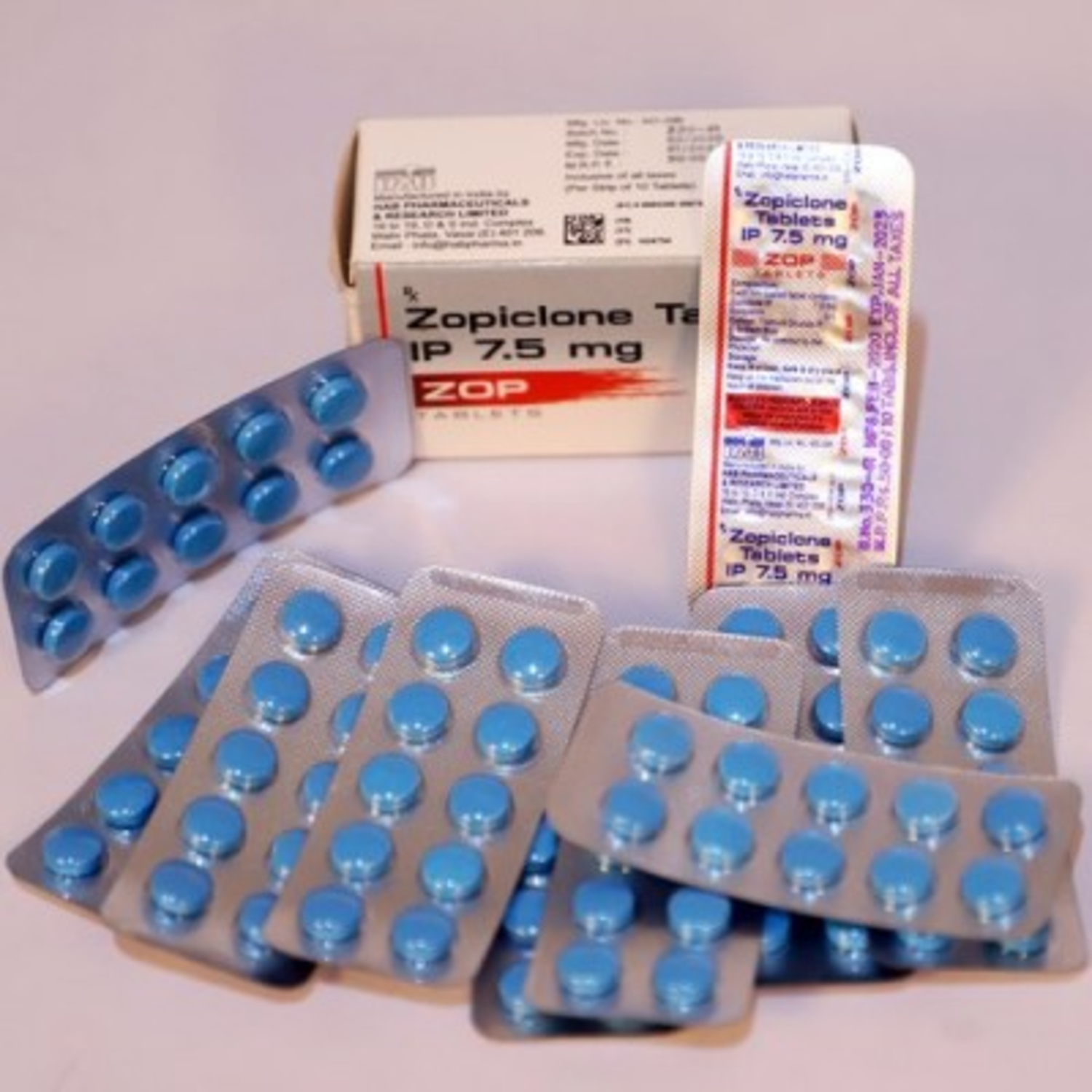 Zopiclone 7.5mg BP Tablets