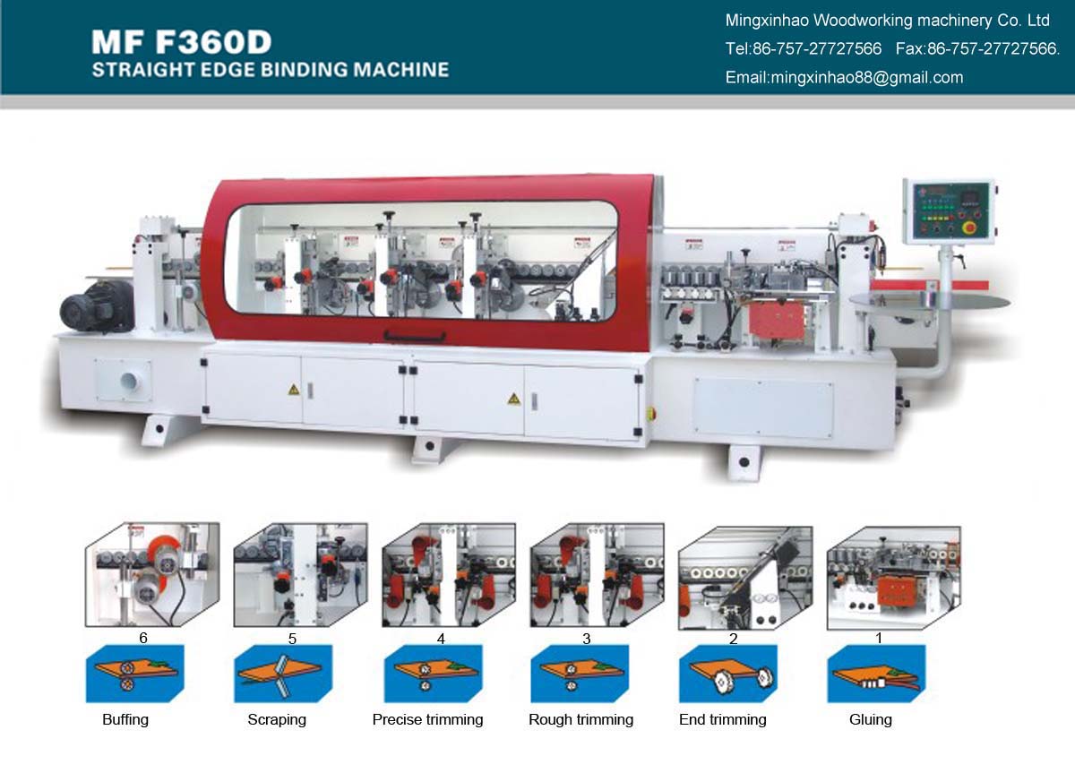 Automatic Straight edge banding machine MF F360D