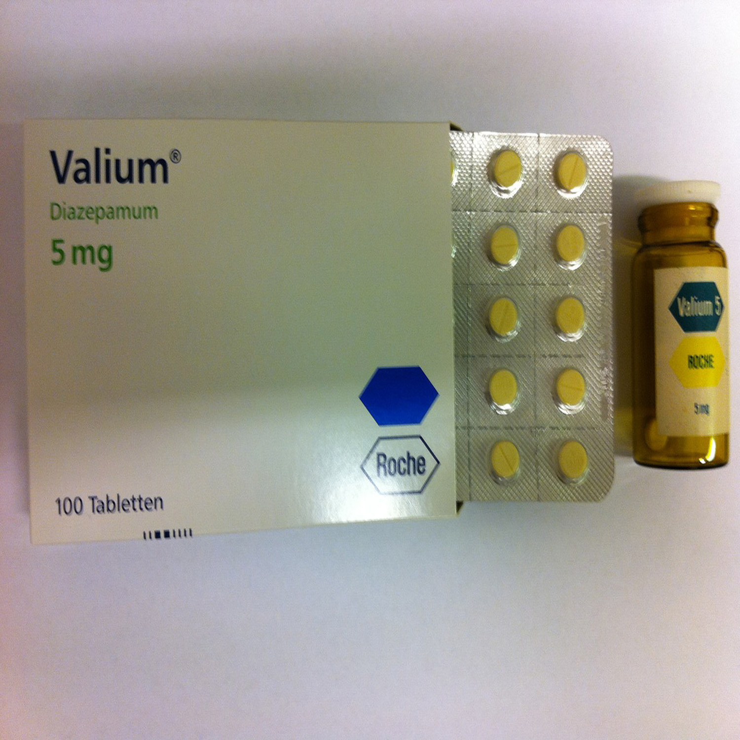 VALIUM 10MG TABLET BY ROCHE