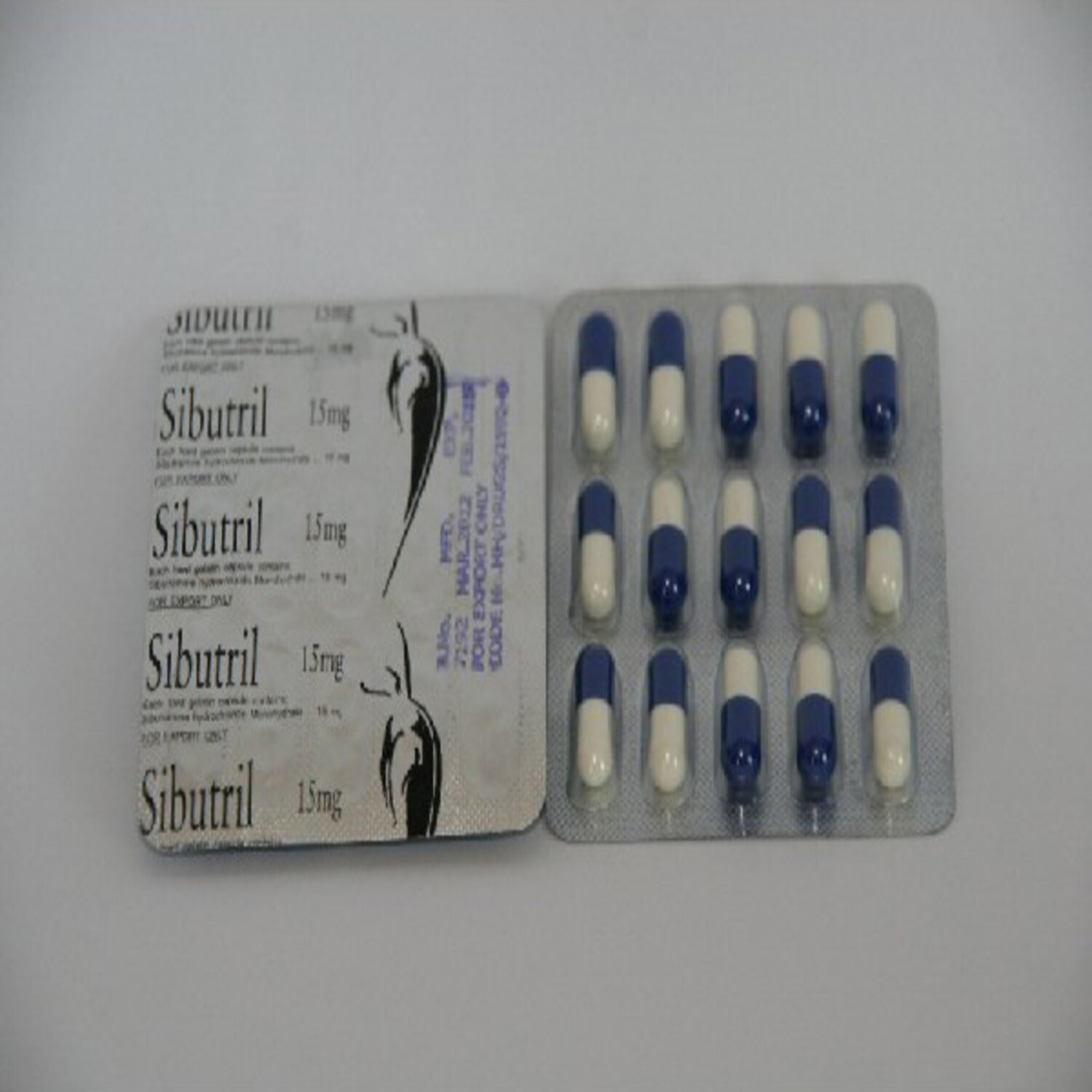 Meridia Sibutramine HCL Tablets