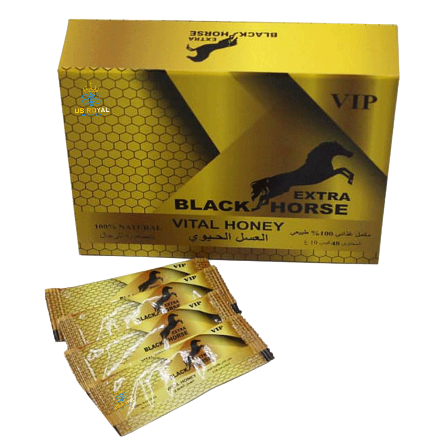 Black Horse Extra Vital Honey (10G X 48 SACHETS)